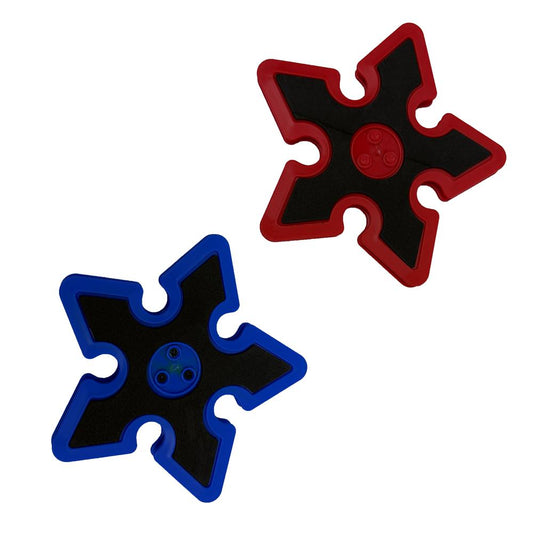 5-Piece Replacement Star Markers For Axe Throwing Game Set Compatible With Serenelife Model Number: Slaxe08 (Red & Blue)