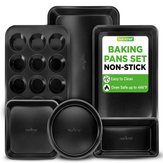 NutriChef Non-Stick Kitchen Oven Baking Pans