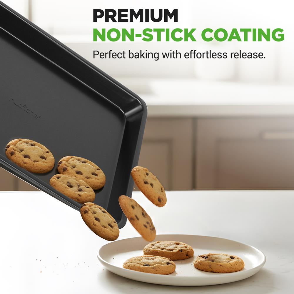 NutriChef Non-Stick Kitchen Oven Baking Pans