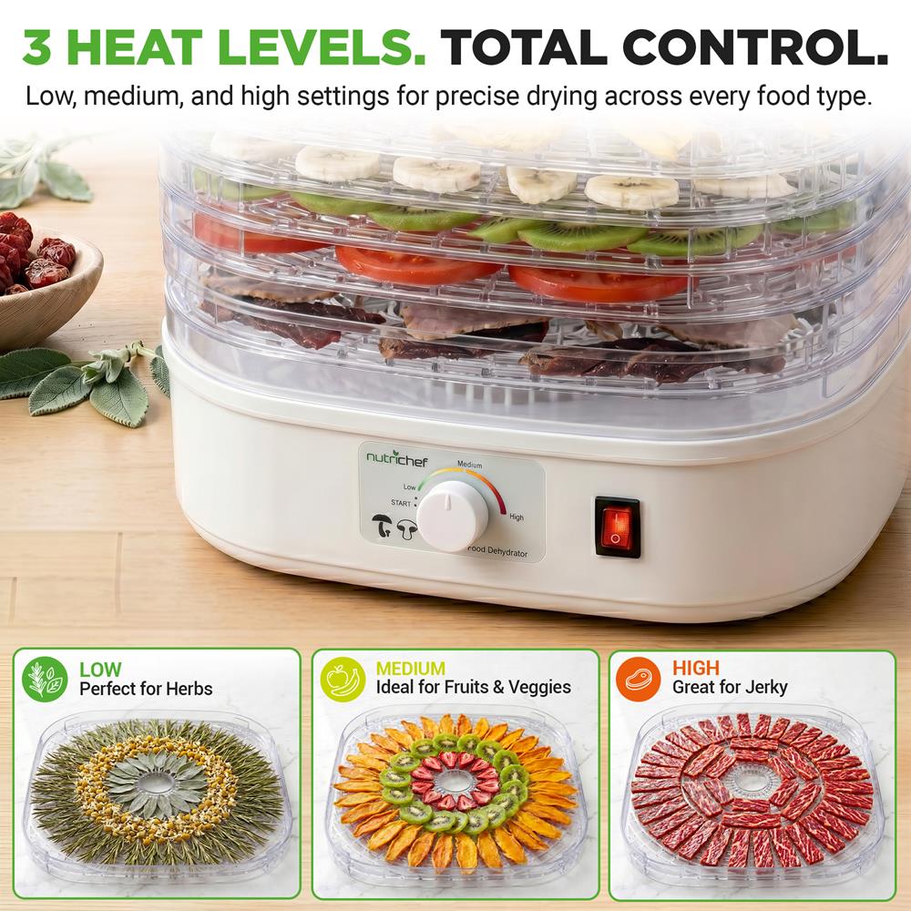 Compact Countertop Food Dehydrator