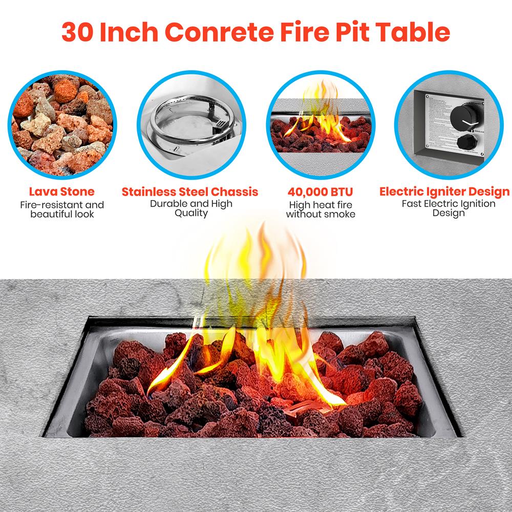 Propane Gas Fire Pit